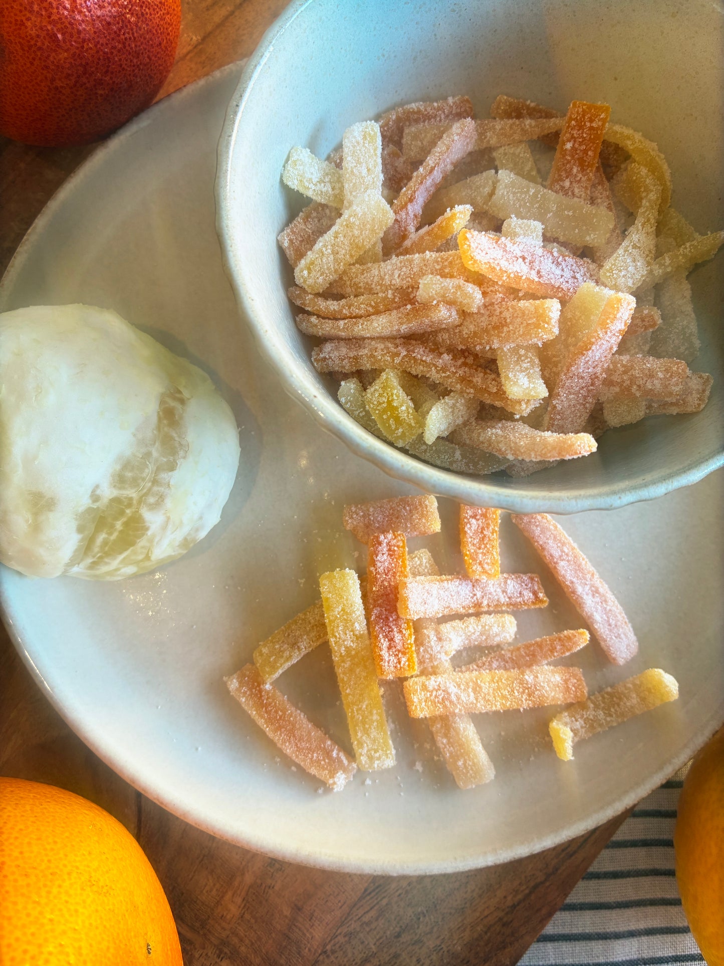 Sour Candied Citrus Peel Medley