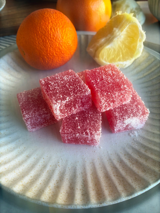 Sour Citrus Pâte de Fruit
