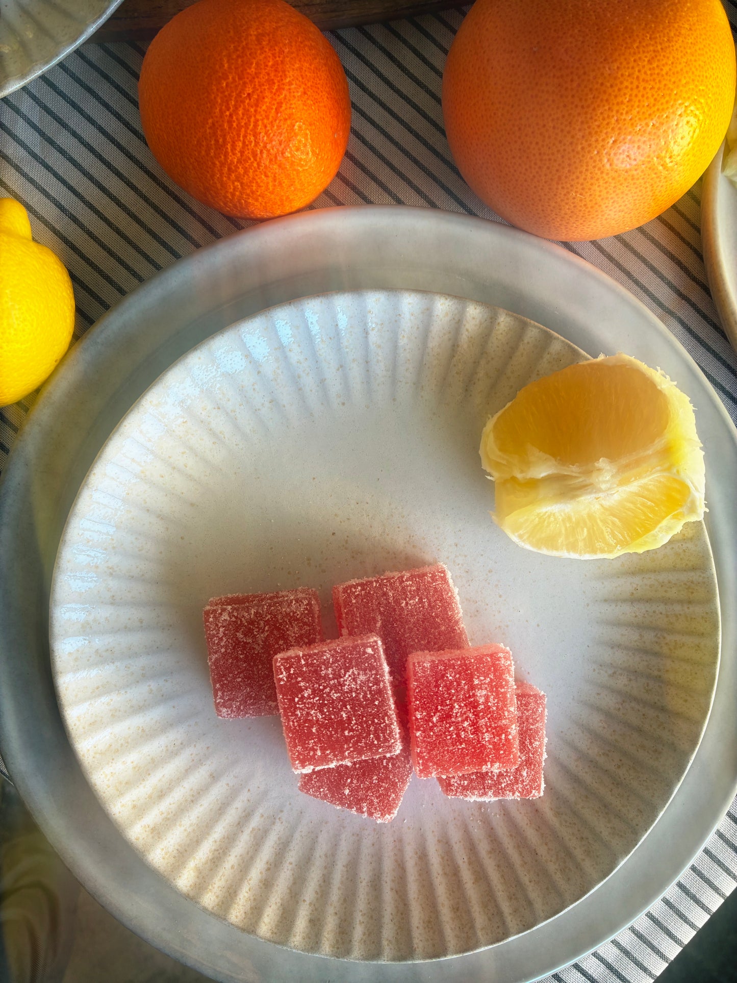 Sour Citrus Pâte de Fruit
