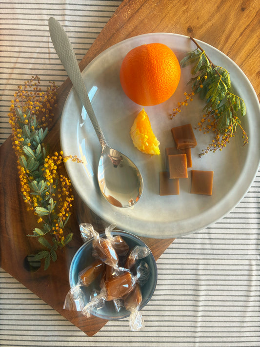 South Australian Orange & Wattleseed Caramels