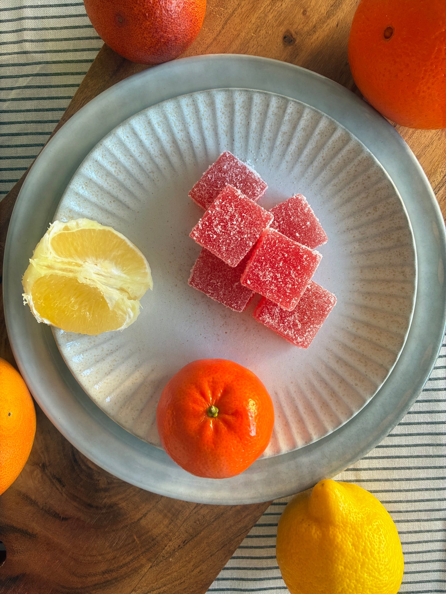 Sour Citrus Pâte de Fruit