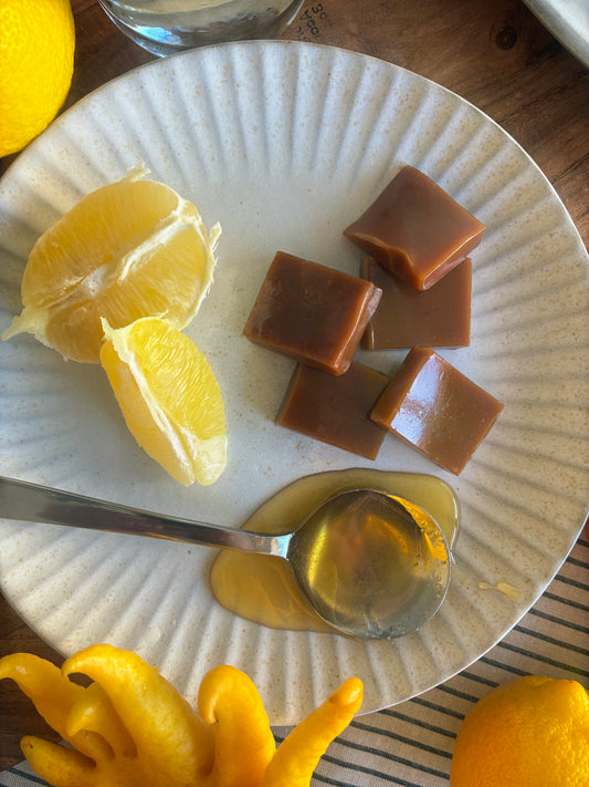 Blue Gum Honey & South Australian Lemon Caramels